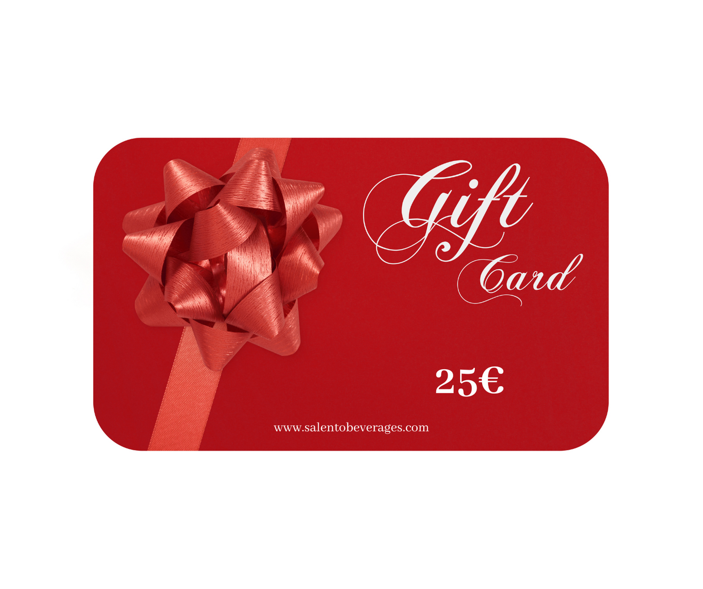 Personalisierte Geschenkkarten Salento beverages