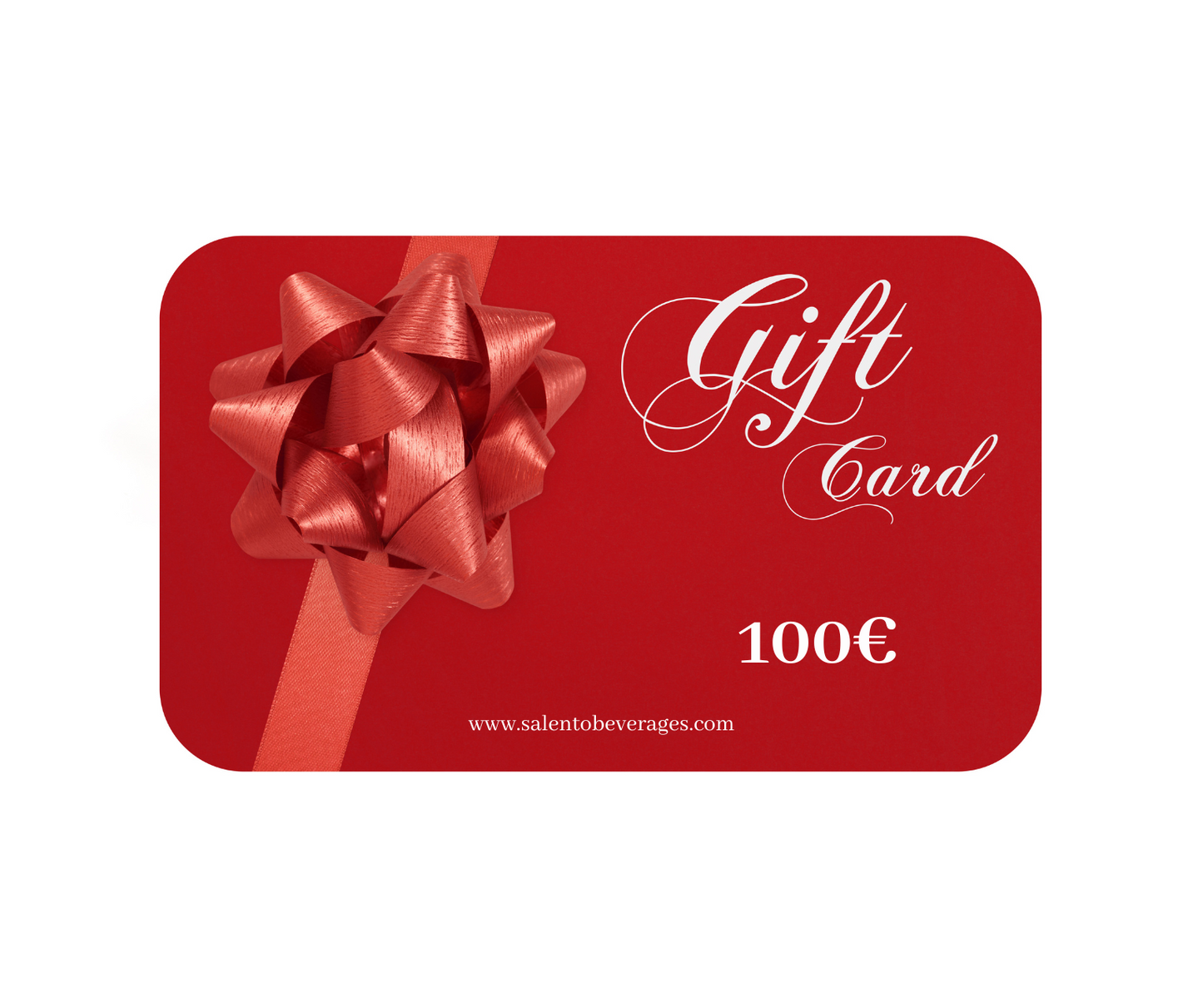 Personalisierte Geschenkkarten Salento beverages