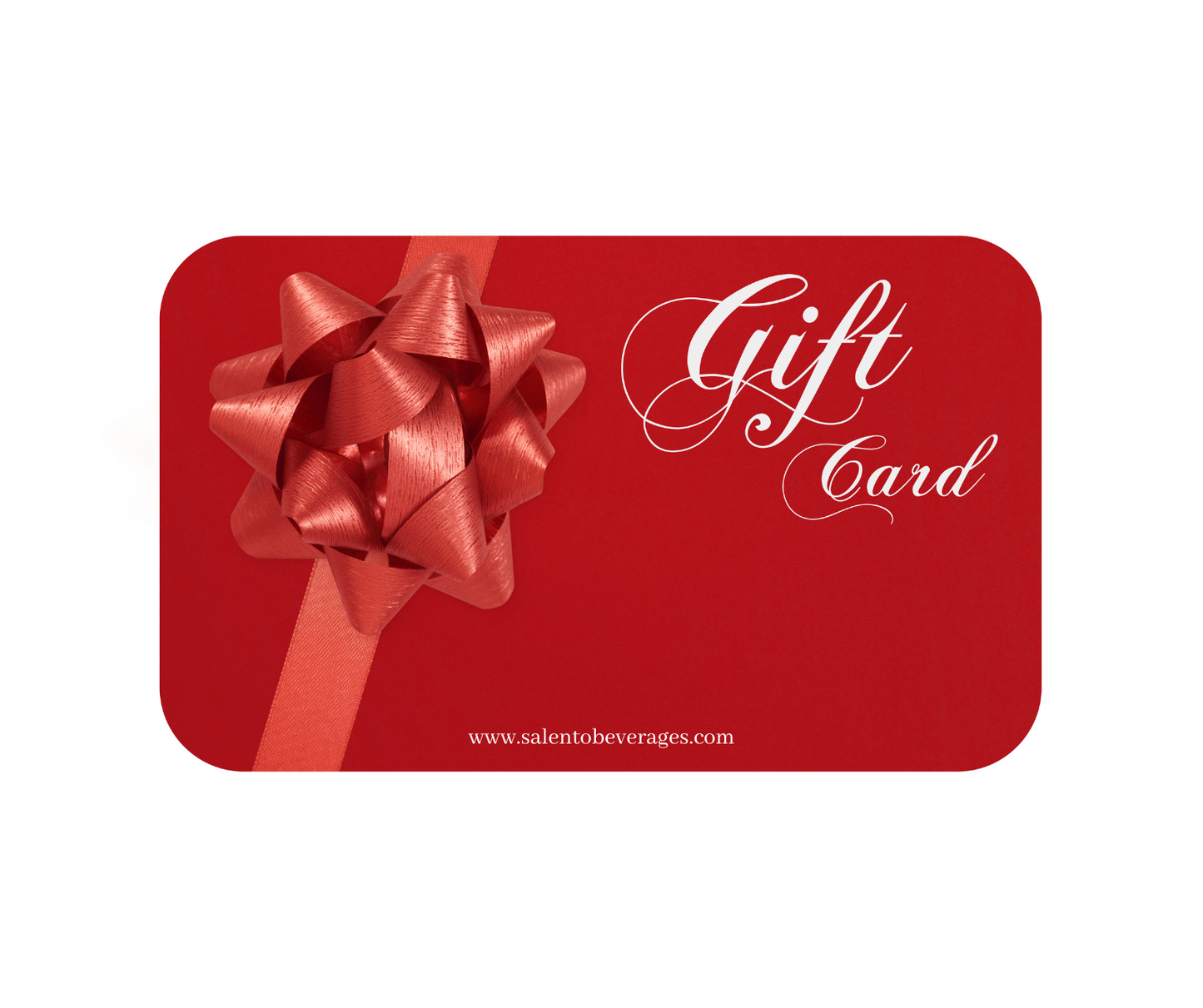 Personalisierte Geschenkkarten Salento beverages