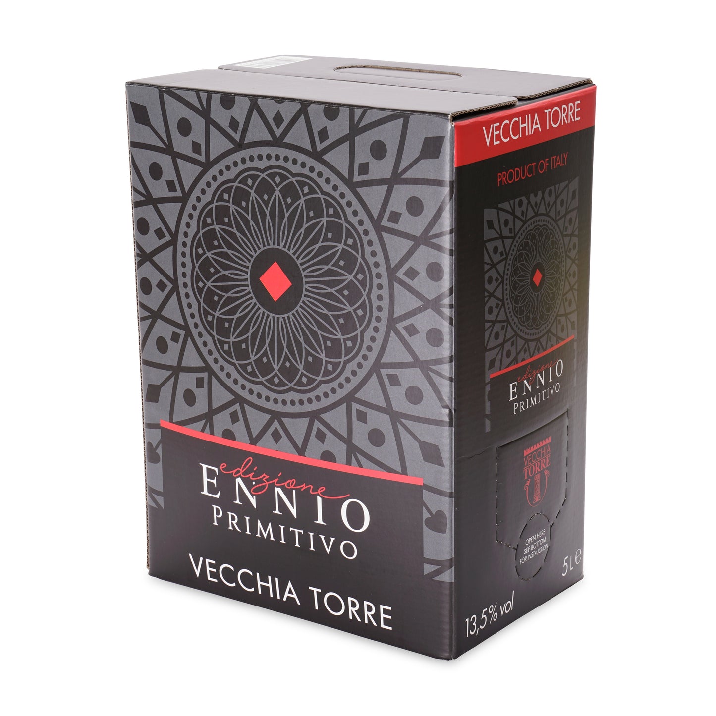 Vecchia torre bag in box 5 liters primitive Ennio edition