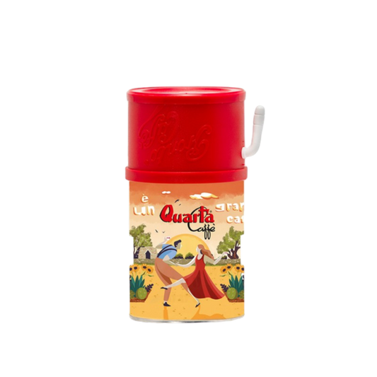 Quarta caffè doseur avec 250 grammes de mélange Avio Gold, y compris la nouvelle édition