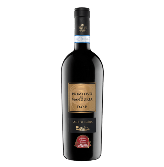 Claudio Quarta vigneron Oro di Eméra Primitivo di Manduria DOP 2021