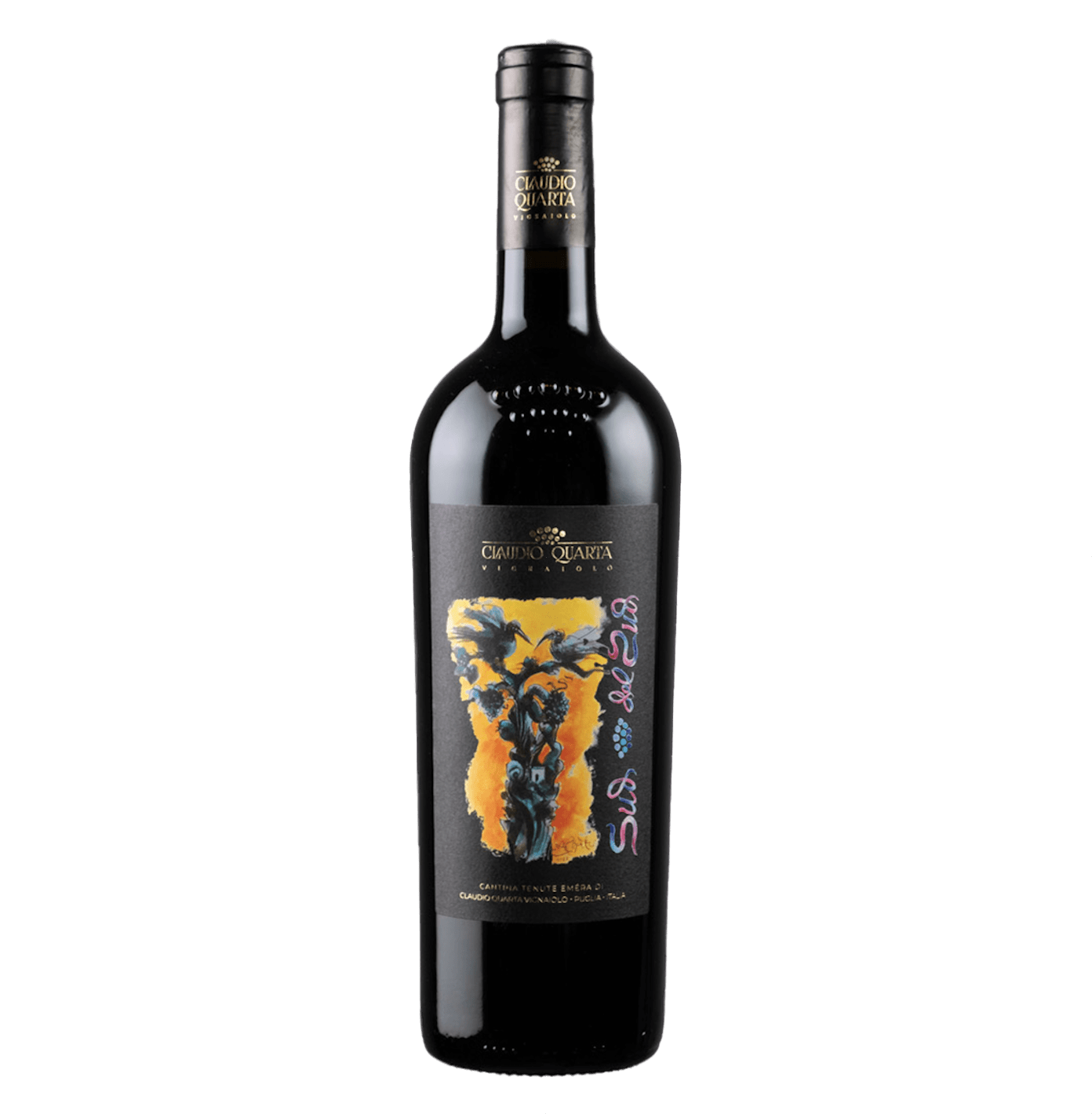 Claudio Quarta vignaiolo Sud del Sud red IGP Salento 2019