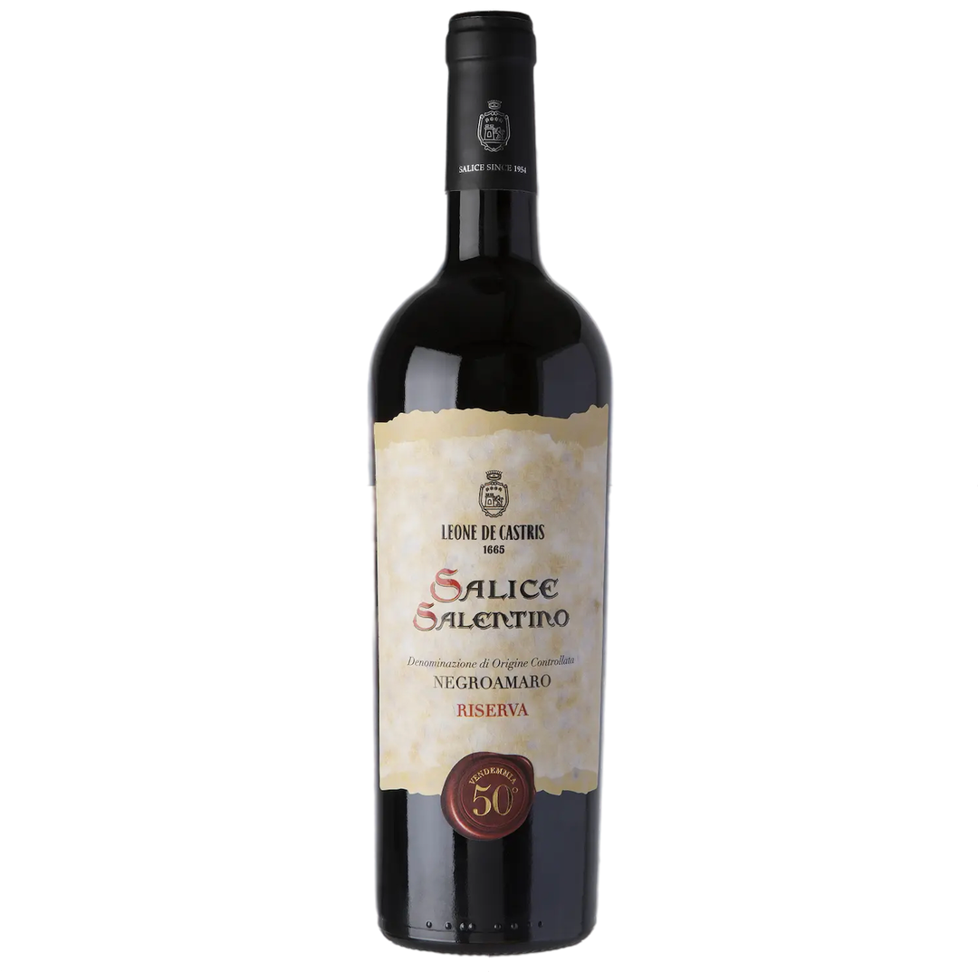 Leone De Castris 50° vendemmia salice salentino DOC riserva 2021