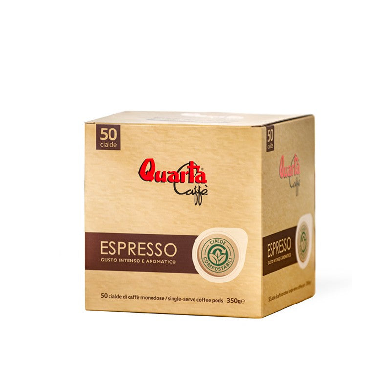 Quarta caffè pack of 50 single-dose pods