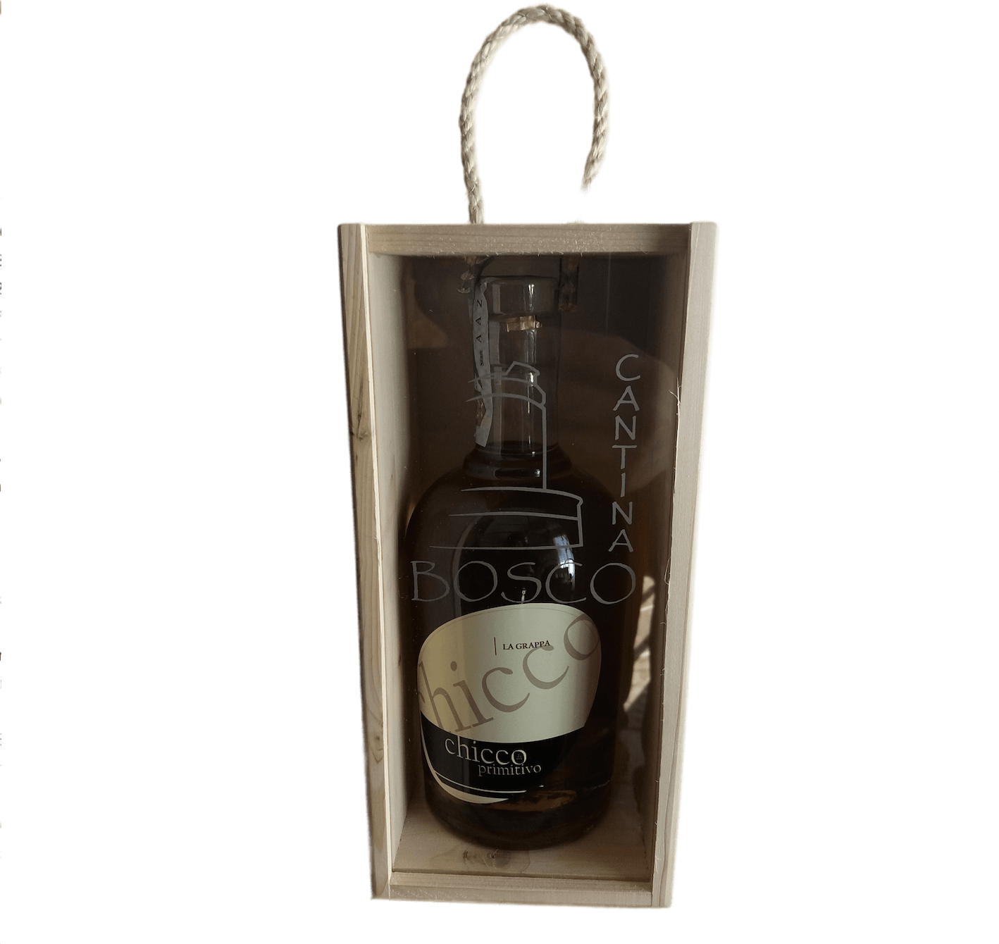 Grappa Chicco di primitivo Cantina Bosco 2022