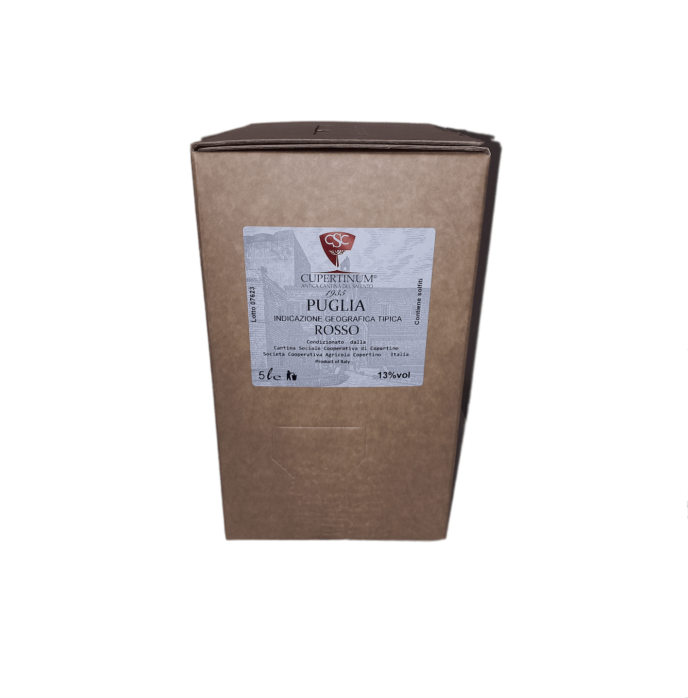 Cupertinum Bag in box 5 liters Negroamaro Rosso IGT Puglia