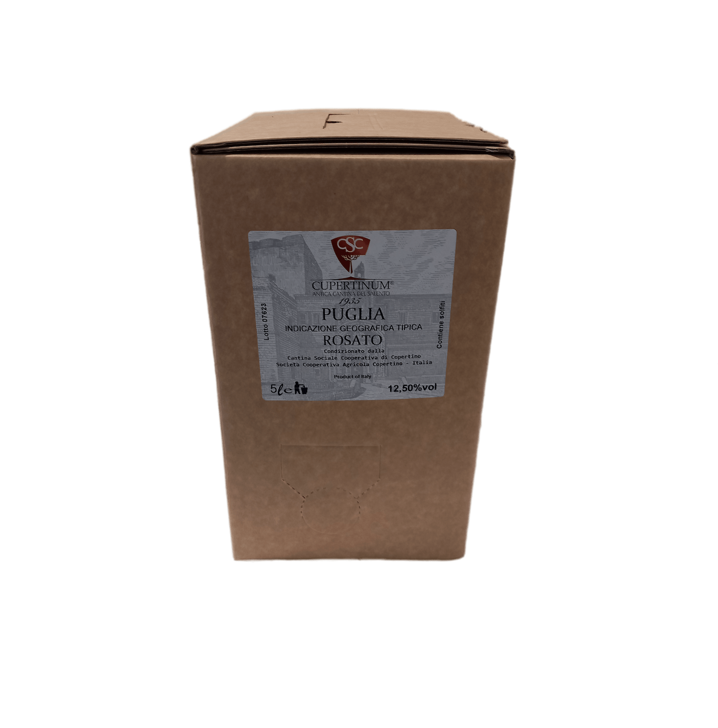 Cupertinum bag in box 5 liters negroamaro rosé IGT Puglia