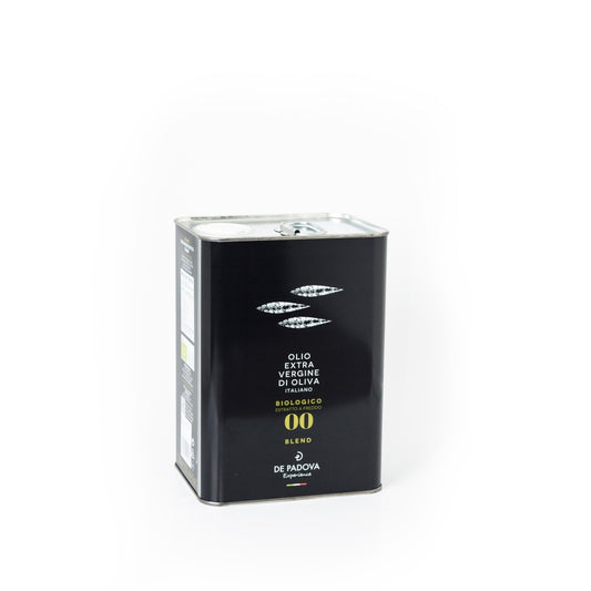 Extra vierge De Padova Bidon de 3 litres Mélange biologique 100% italien du Salento