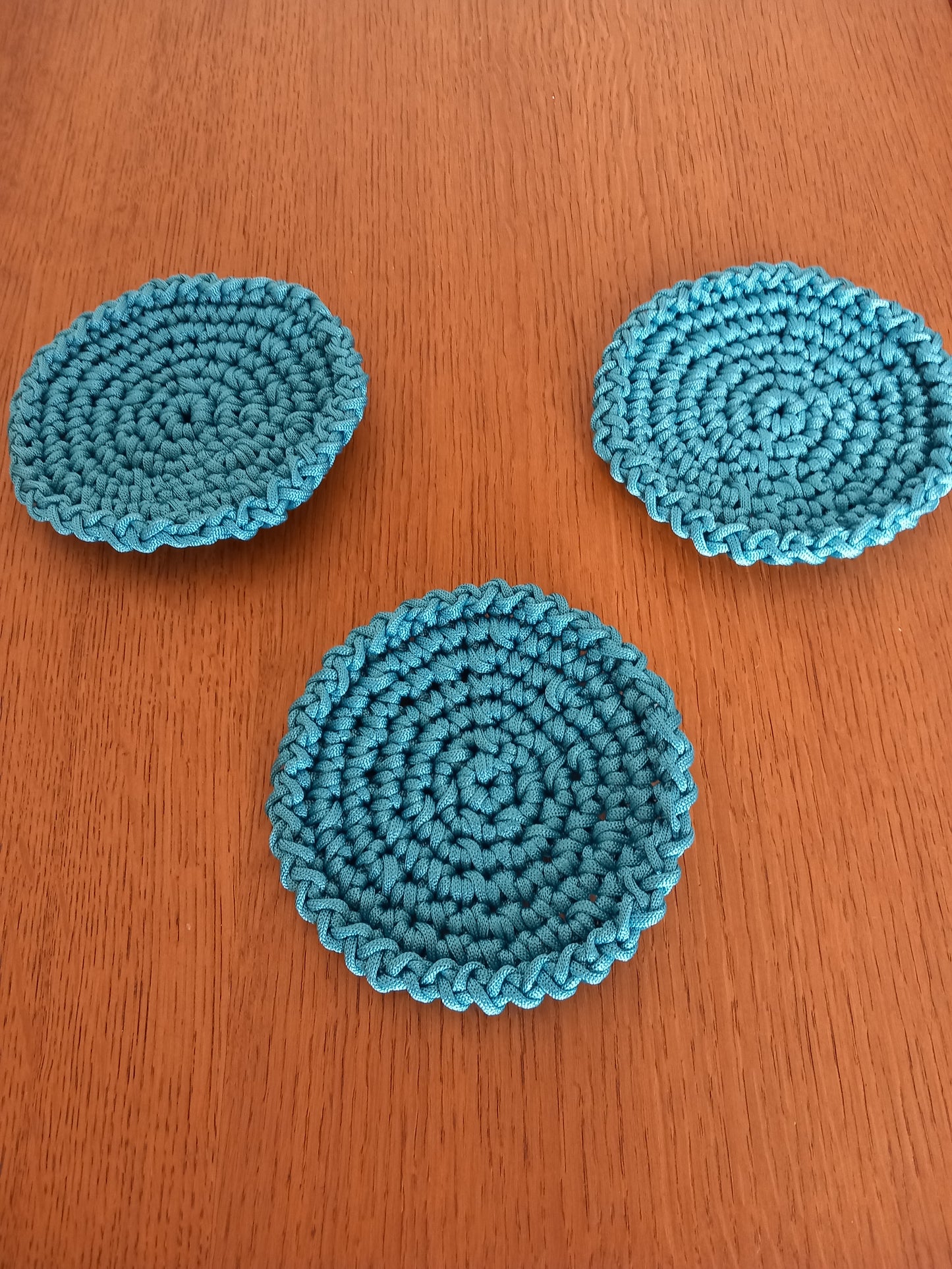 Set 3 sottobicchieri giada fatti a mano Salento beverages