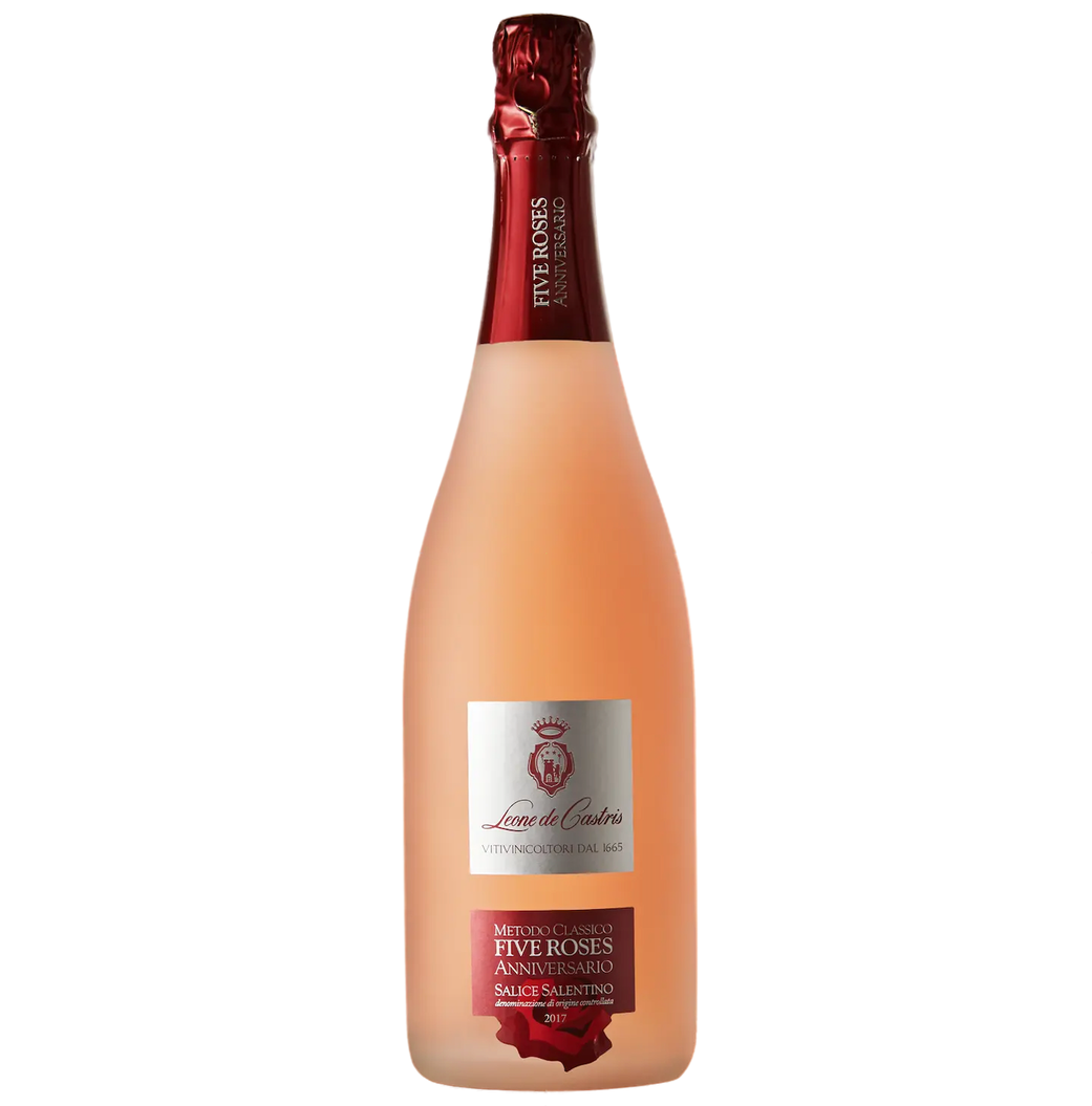 Leone De Castris Fünf Rosen DOC Brut Rosé Jubiläum