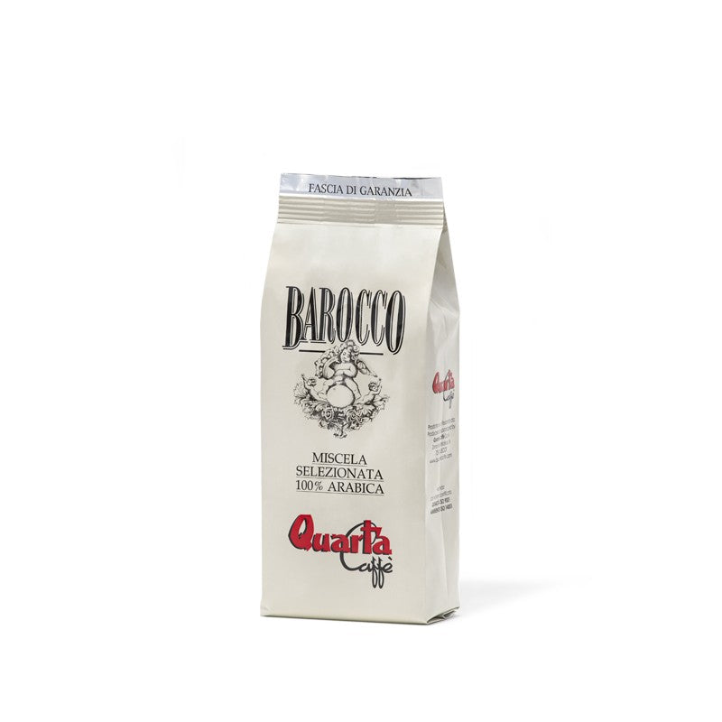 Lotto 3 confezioni Barocco Quarta caffè 100% arabica, ogni confezione 250 gr