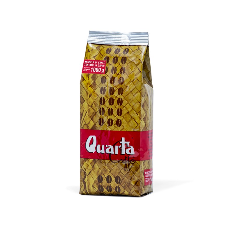 Lot of 4 packs Quarta coffee mat in beans, each pack 500 grams