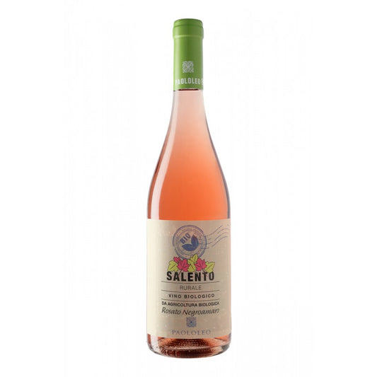 Paololeo Rurale negroamaro rosè IGP Salento BIO