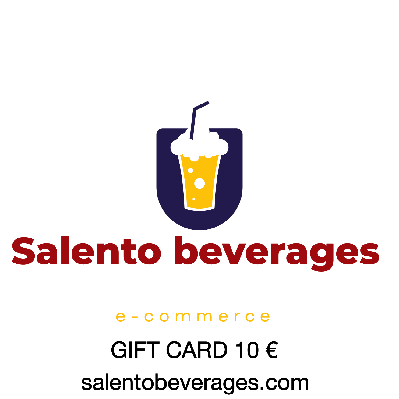 Gift card Salento beverages di vari tagli