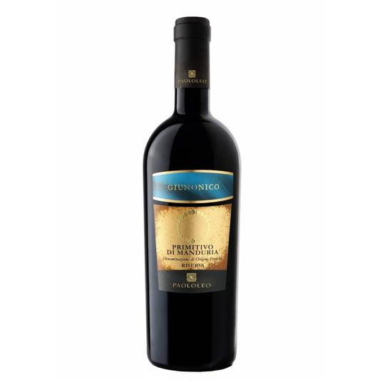 Paololeo Giunonico Primitivo di Manduria DOP riserva 2017